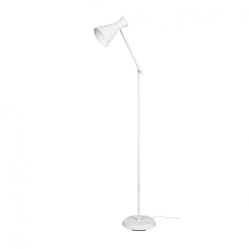 - Enzo - Matt White Floor Lamp Trio-R40781031 - Enzo - Matt White Floor Lamp