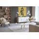 - Enzo - Matt White Floor Lamp Trio-R40781031 - Enzo - Matt White Floor Lamp