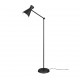 - Enzo - Matt Black Floor Lamp Trio-R40781032 - Enzo - Matt Black Floor Lamp