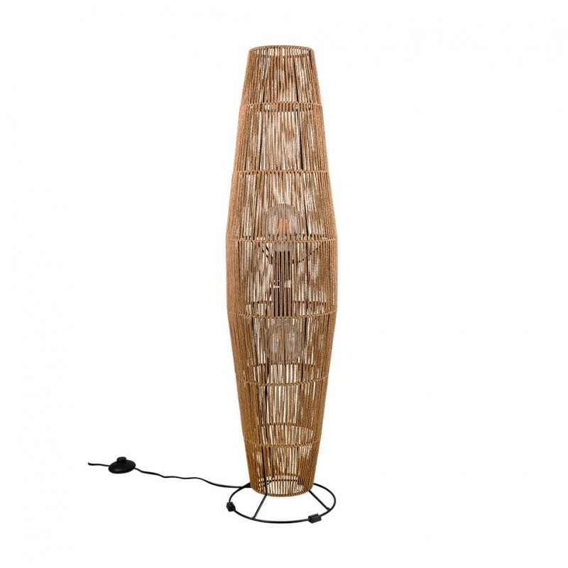 Trio-R41102026 - Miki - Brown Floor Lamp