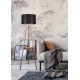 - Colette - Coffee Tripod Floor Lamp with Black & Gold Shade Trio-R41561065 - Colette - Coffee Tripod Floor Lamp with Black & Gold Shade