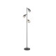 - Cadiz - Matt Black 3 Light Floor Lamp with Smoked Ombre Glass Trio-R41783042 - Cadiz - Matt Black 3 Light Floor Lamp with Smoked Ombre Glass