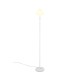 Table & Floor Lamp - Glenn - Matt White Floor Lamp with White Glass Trio-R41961031 - Glenn - Matt White Floor Lamp with White Glass