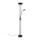 - Spock - Matt Black Mother & Child LED Floor Lamp Trio-R42292132 - Spock - Matt Black Mother & Child LED Floor Lamp