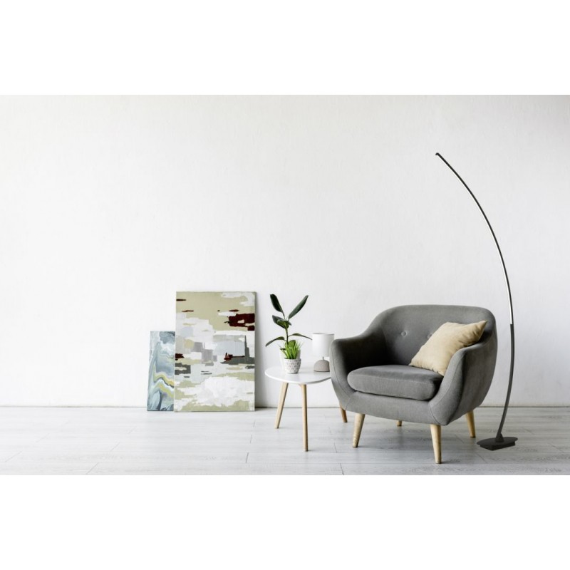 - Solo - Matt Black LED Floor Lamp Trio-R42791132 - Solo - Matt Black LED Floor Lamp
