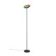 Trio-R43411132 - Samba - Matt Black RGBW Floor Lamp with Remote Control