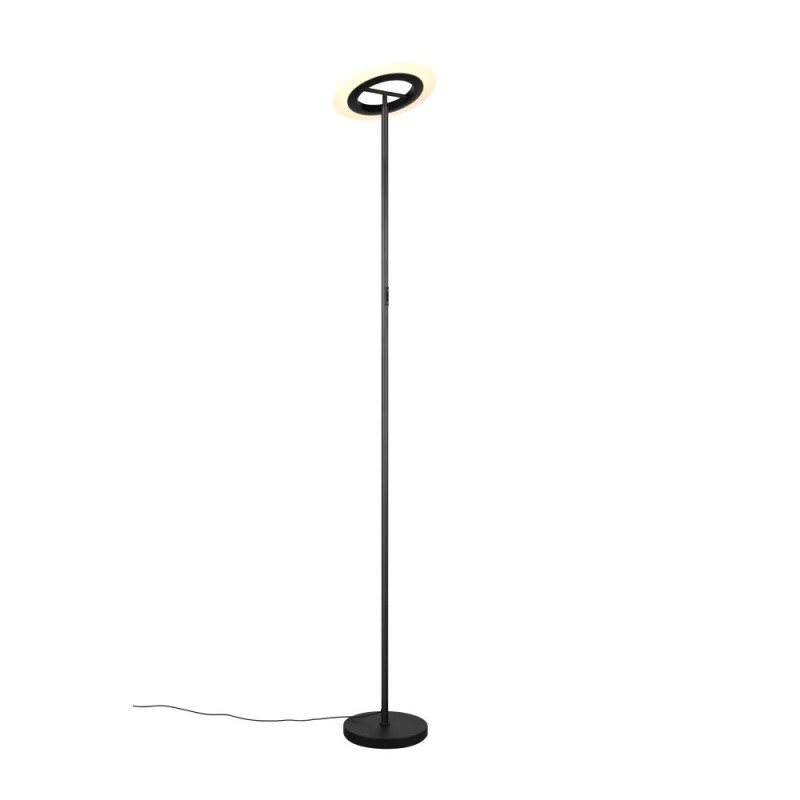 Trio-R43411132 - Samba - Matt Black RGBW Floor Lamp with Remote Control