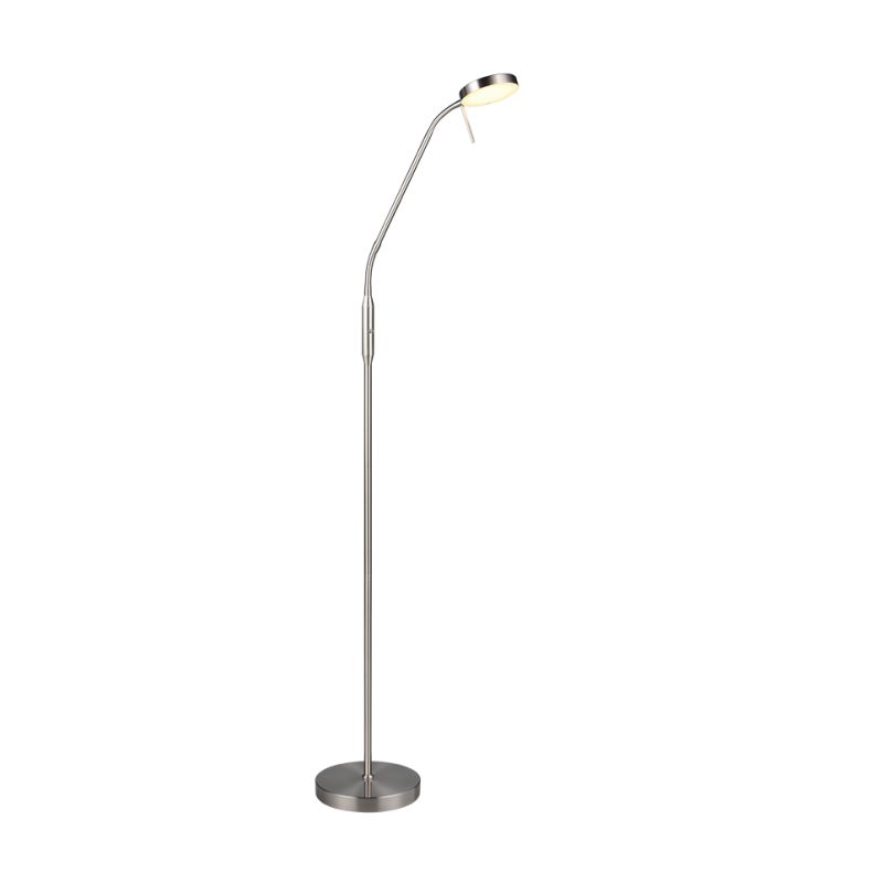- Moreno - Rechargeable Matt Nickel CCT Floor Lamp Trio-R44561107 - Moreno - Rechargeable Matt Nickel CCT Floor Lamp