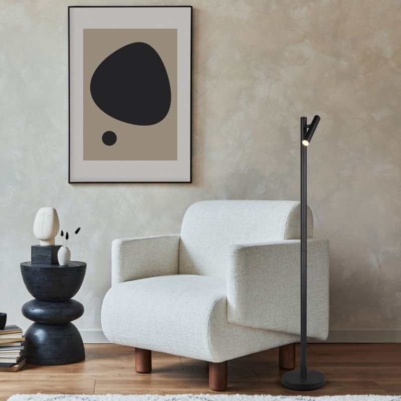 - Gomez - Rechargeable Matt Black CCT Floor Lamp Trio-R44571132 - Gomez - Rechargeable Matt Black CCT Floor Lamp