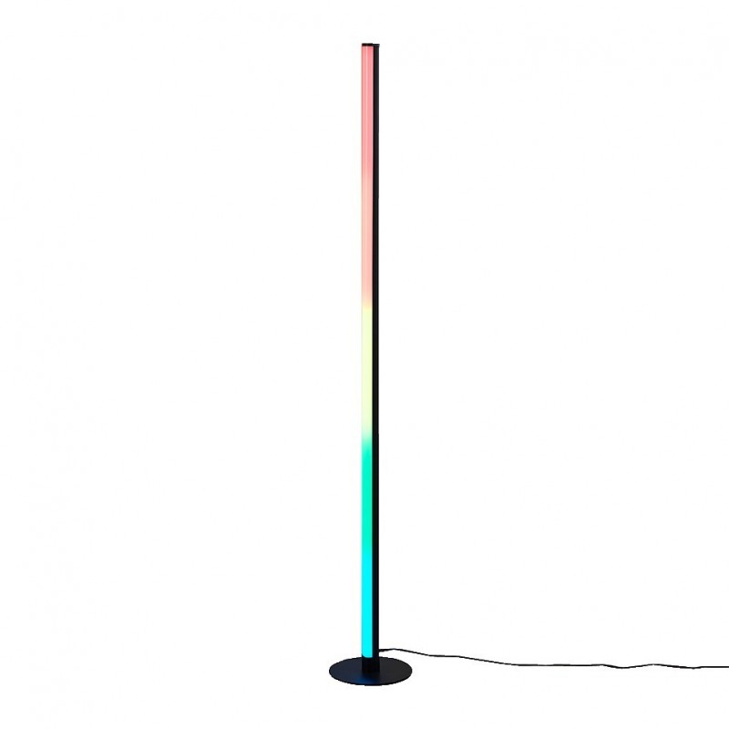 Trio-R45711102 - Tendo - Black RGB Floor Lamp with Sound Control