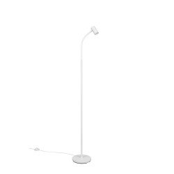 Taryn - Matt White Floor Lamp