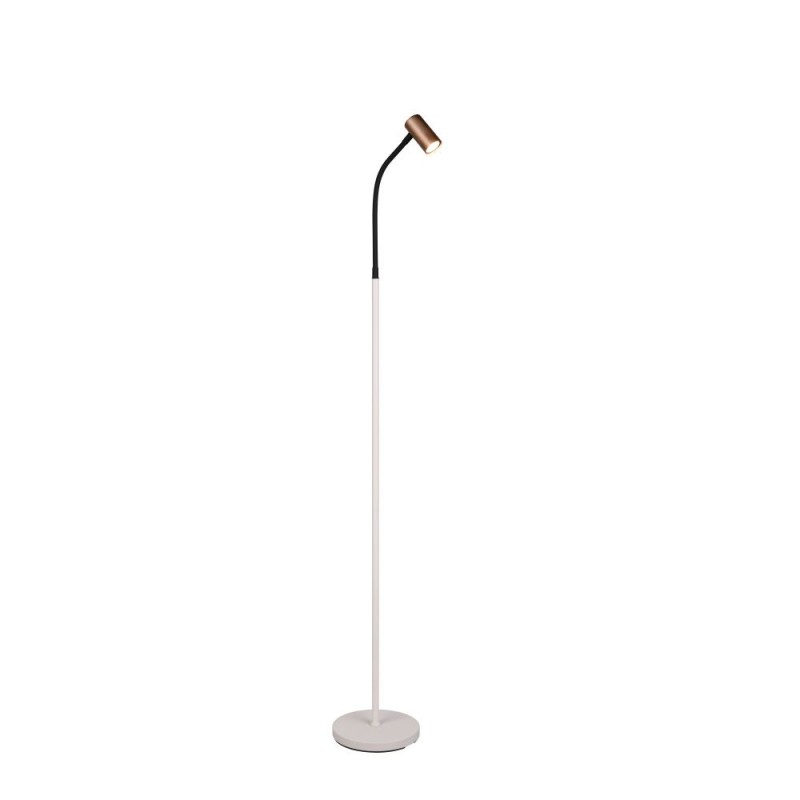 Trio-R46851065 - Taryn - Coffee & Grey Floor Lamp