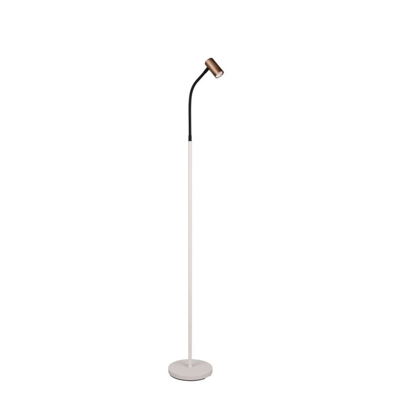 Trio-R46851065 - Taryn - Coffee & Grey Floor Lamp