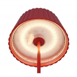 Suarez - Portable Indoor/Outdoor Rechargeable Red Floor Lamp Suarez - Portable Indoor/Outdoor Rechargeable Red Floor Lamp
