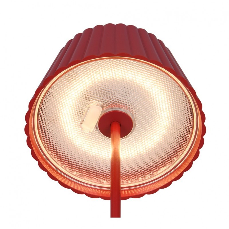 - Suarez - Portable Indoor/Outdoor Rechargeable Red Floor Lamp Trio-R47706110 - Suarez - Portable Indoor/Outdoor Rechargeable Red Floor Lamp