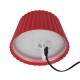 - Suarez - Portable Indoor/Outdoor Rechargeable Red Floor Lamp Trio-R47706110 - Suarez - Portable Indoor/Outdoor Rechargeable Red Floor Lamp