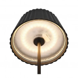 Suarez - Portable Indoor/Outdoor Rechargeable Black Floor Lamp Suarez - Portable Indoor/Outdoor Rechargeable Black Floor Lamp