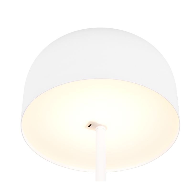 Trio-R49151131 - Jeff - Rechargeable Matt White LED Floor Lamp with USB