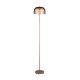 Trio-R49151165 - Jeff - Rechargeable Coffee LED Floor Lamp with USB