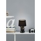 - Dosy - Black Ceramic Table Lamp with Black Shade Trio-R50231002 - Dosy - Black Ceramic Table Lamp with Black Shade