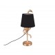 Trio-R50251079 - Lola - Gold Flamingo Table Lamp with Black Shade