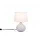 - Martin - Cappucino Ceramic Table Lamp with White Shade Trio-R50371025 - Martin - Cappucino Ceramic Table Lamp with White Shade