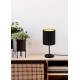 - Jerry - Black Table Lamp with Black & Gold Shade Trio-R50491080 - Jerry - Black Table Lamp with Black & Gold Shade