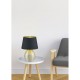 - Luxor - Gold Table Lamp with Black & Gold Shade Trio-R50631079 - Luxor - Gold Table Lamp with Black & Gold Shade