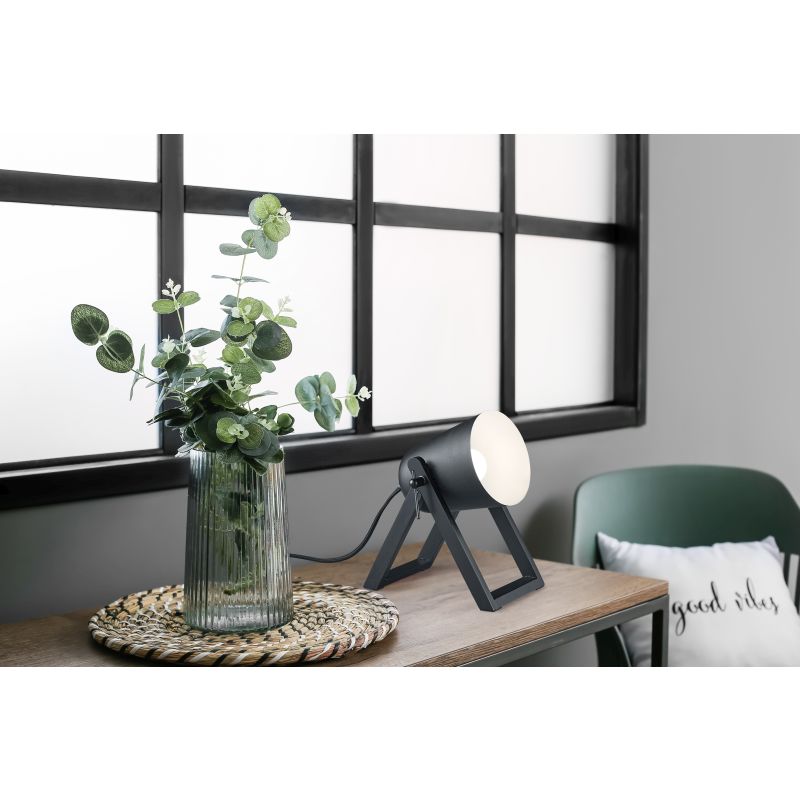 - Marc - Matt Black Table Lamp Trio-R50721032 - Marc - Matt Black Table Lamp