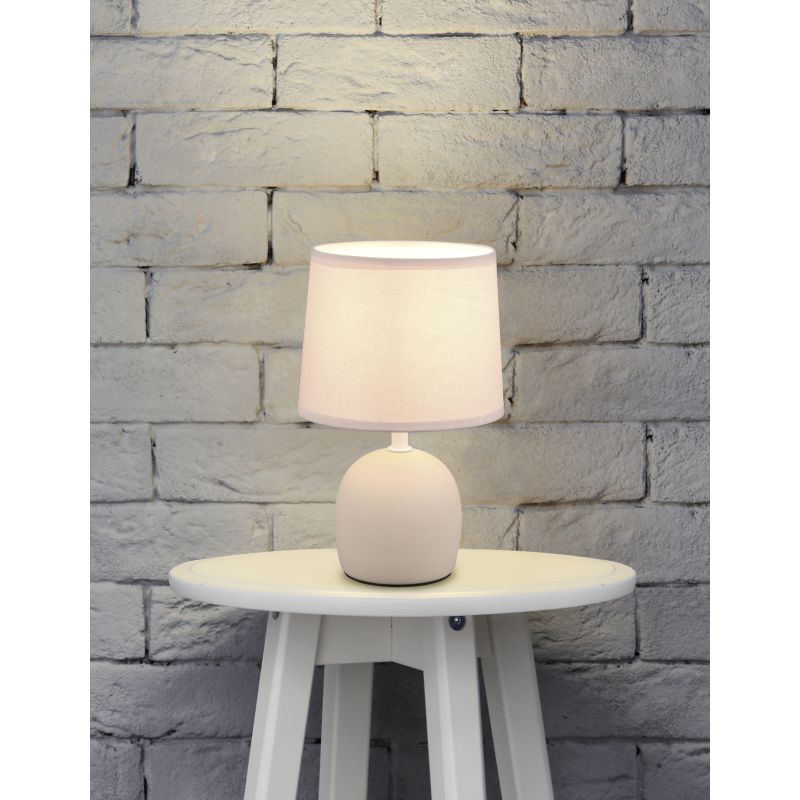 - Malu - Fawn Ceramic Table Lamp with Fawn Shade Trio-R50802644 - Malu - Fawn Ceramic Table Lamp with Fawn Shade