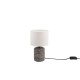 - Mala - Brown Ceramic Table Lamp with Fawn Shade Trio-R50941044 - Mala - Brown Ceramic Table Lamp with Fawn Shade
