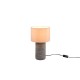 - Mala - Brown Ceramic Table Lamp with Fawn Shade Trio-R50941944 - Mala - Brown Ceramic Table Lamp with Fawn Shade