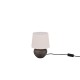 - Lou - Brown Ceramic Table Lamp with Fawn Shade Trio-R50961844 - Lou - Brown Ceramic Table Lamp with Fawn Shade