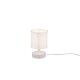 Trio-R50980101 - Marie - Vintage White Ceramic Table Lamp with White Shade