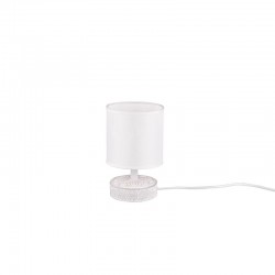 Marie - Vintage White Ceramic Table Lamp with White Shade Marie - Vintage White Ceramic Table Lamp with White Shade
