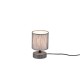 Trio-R50980111 - Marie - Vintage Grey Ceramic Table Lamp with Grey Shade