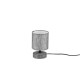 Trio-R50980111 - Marie - Vintage Grey Ceramic Table Lamp with Grey Shade
