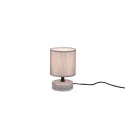 Marie - Vintage Brown Ceramic Table Lamp with Brown Shade Marie - Vintage Brown Ceramic Table Lamp with Brown Shade