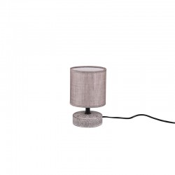Marie - Vintage Brown Ceramic Table Lamp with Brown Shade Marie - Vintage Brown Ceramic Table Lamp with Brown Shade