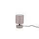 - Marie - Vintage Brown Ceramic Table Lamp with Brown Shade Trio-R50980126 - Marie - Vintage Brown Ceramic Table Lamp with Brown Shade