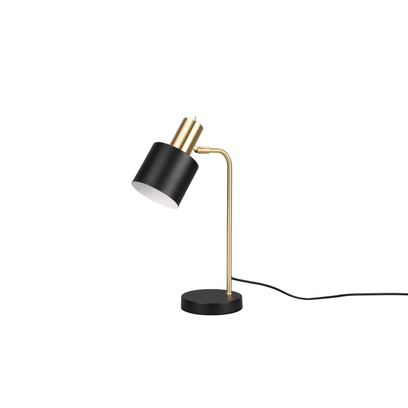 - Adam - Black & Gold Desk Lamp Trio-R51041080 - Adam - Black & Gold Desk Lamp