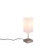 - Ole - Matt Nickel Table Lamp with White Shade USB-C Trio-R51061007 - Ole - Matt Nickel Table Lamp with White Shade USB-C