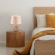 - Ariana - Fawn Ceramic Table Lamp with Fawn Velvet Shade Trio-R51531044 - Ariana - Fawn Ceramic Table Lamp with Fawn Velvet Shade