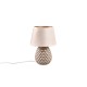 - Ariana - Fawn Ceramic Table Lamp with Fawn Velvet Shade Trio-R51531944 - Ariana - Fawn Ceramic Table Lamp with Fawn Velvet Shade