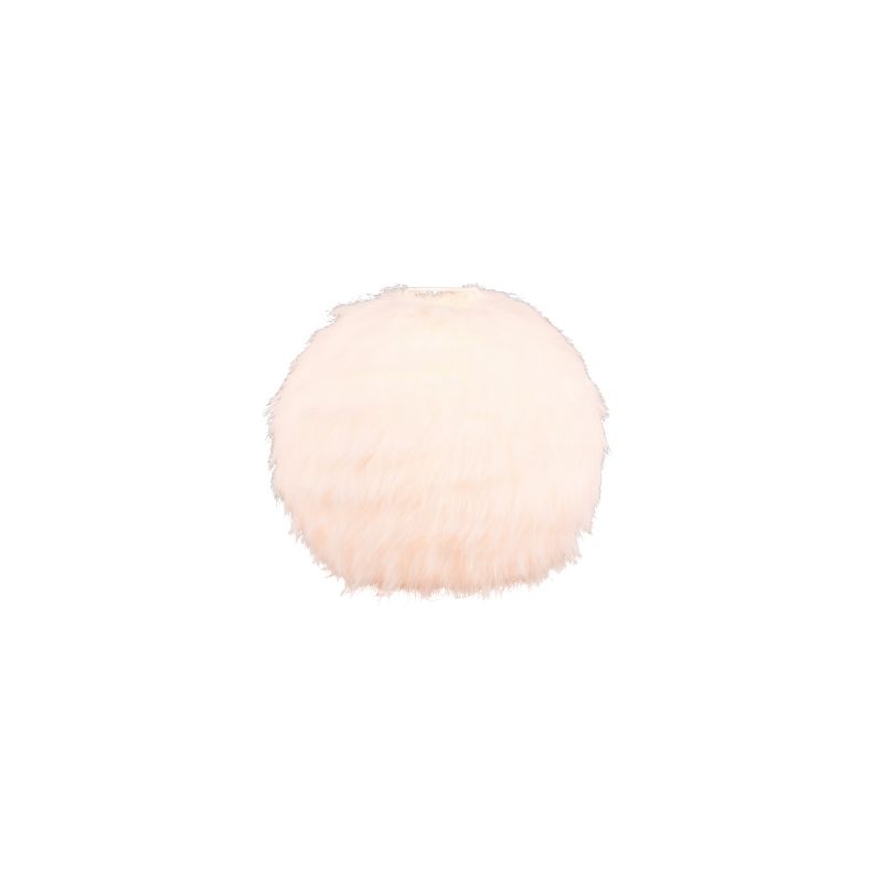 - Furry - White Table Lamp with White Synthetic Plush Ø 30 cm Trio-R51581001 - Furry - White Table Lamp with White Synthetic Plush Ø 30 cm