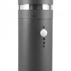 Paloma - Anthracite PIR Bollard with Clear Diffuser