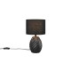 - Melva - Black Ceramic Table Lamp with Black Shade Trio-R51771032 - Melva - Black Ceramic Table Lamp with Black Shade