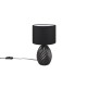 - Melva - Black Ceramic Table Lamp with Black Shade Trio-R51771032 - Melva - Black Ceramic Table Lamp with Black Shade