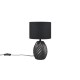 - Melva - Black Ceramic Table Lamp with Black Shade Trio-R51771032 - Melva - Black Ceramic Table Lamp with Black Shade