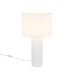 Trio-R51811031 - Blair - White Ceramic Table Lamp with White Shade ∅ 28 cm